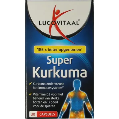 Lucovitaal Super Kurkuma 30 Capsules