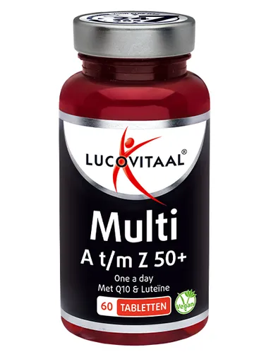 Lucovitaal Multivitaminen & Mineralen 50+ 60 Tabletten