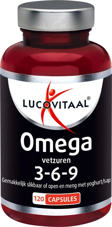 Lucovitaal Omega 3-6-9 Xtra Forte 120 Capsules