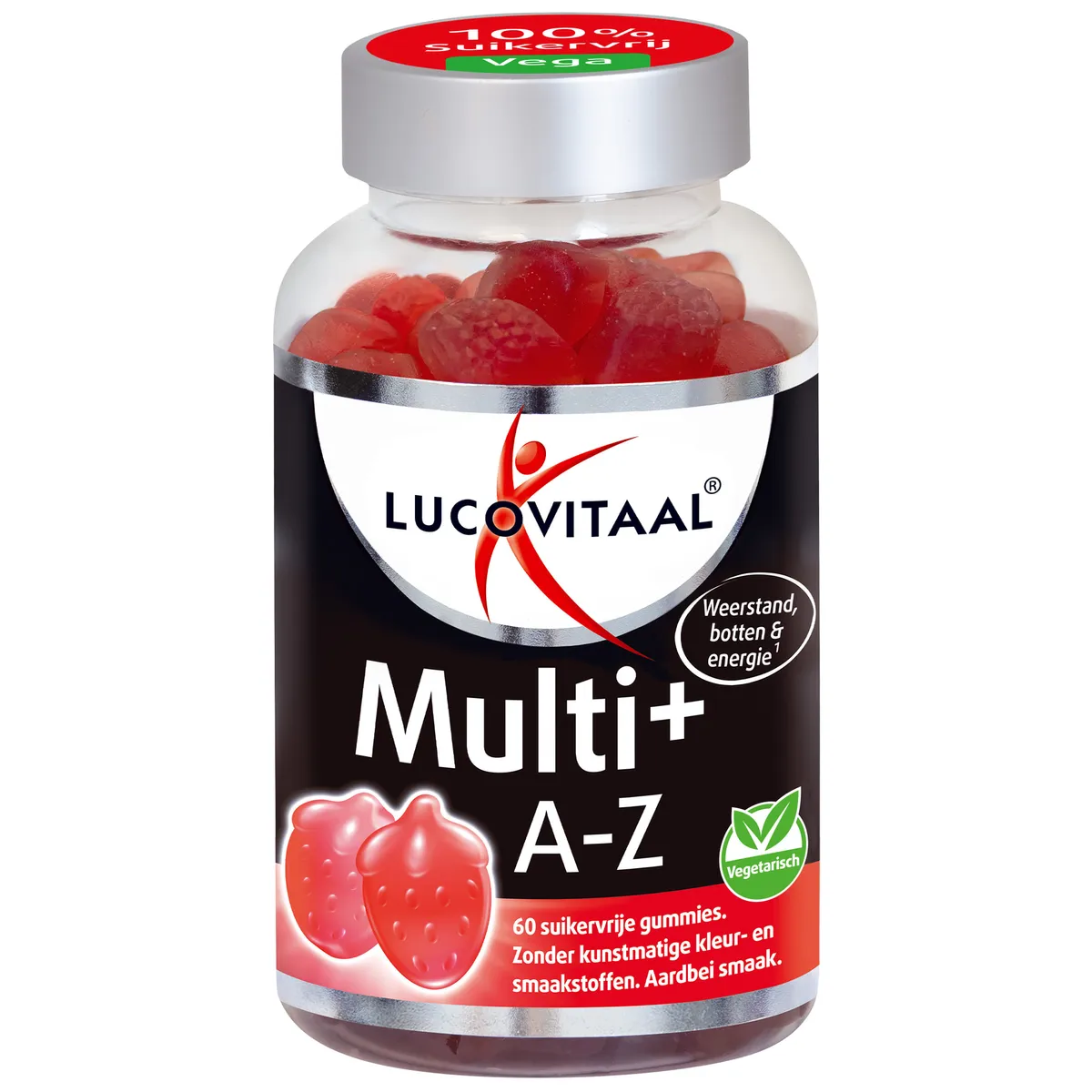 Lucovitaal Multi+ A-Z 60 Gummies Volwassenen Suikervrij