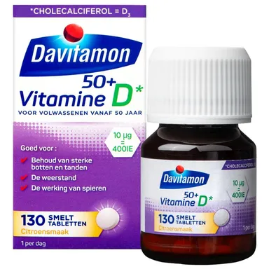 Davitamon Vitamine D 50+ 130 Tabletten