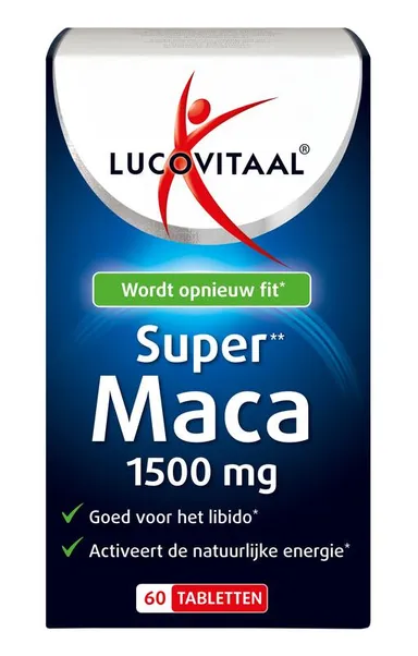 Lucovitaal Maca Super 1500 mg 60 Tabletten