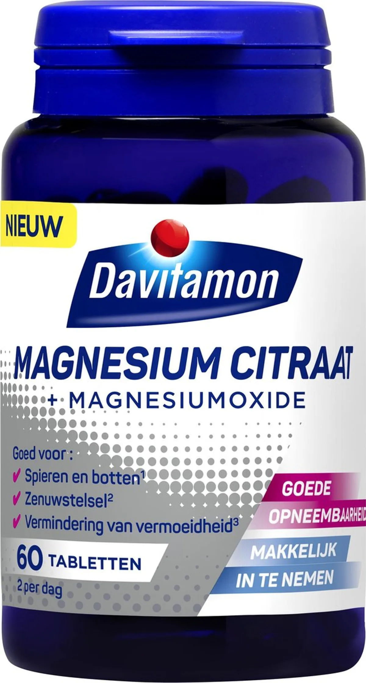 Davitamon Magnesiumcitraat 60 Tabletten