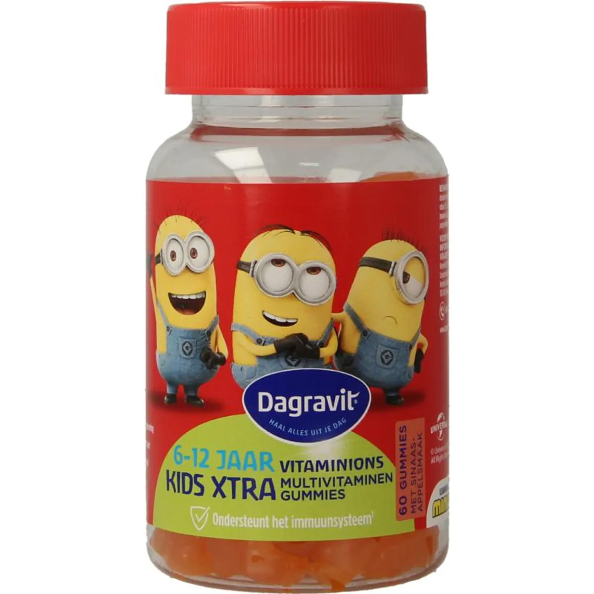 Dagravit Kids-Xtra VitaMinions 6+ 60 Gummies