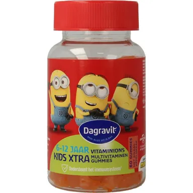Dagravit Kids-Xtra VitaMinions 6+ 60 Gummies