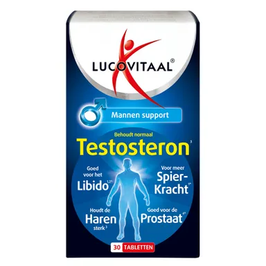 Lucovitaal Testosteron Mannen Support 30 Tabletten