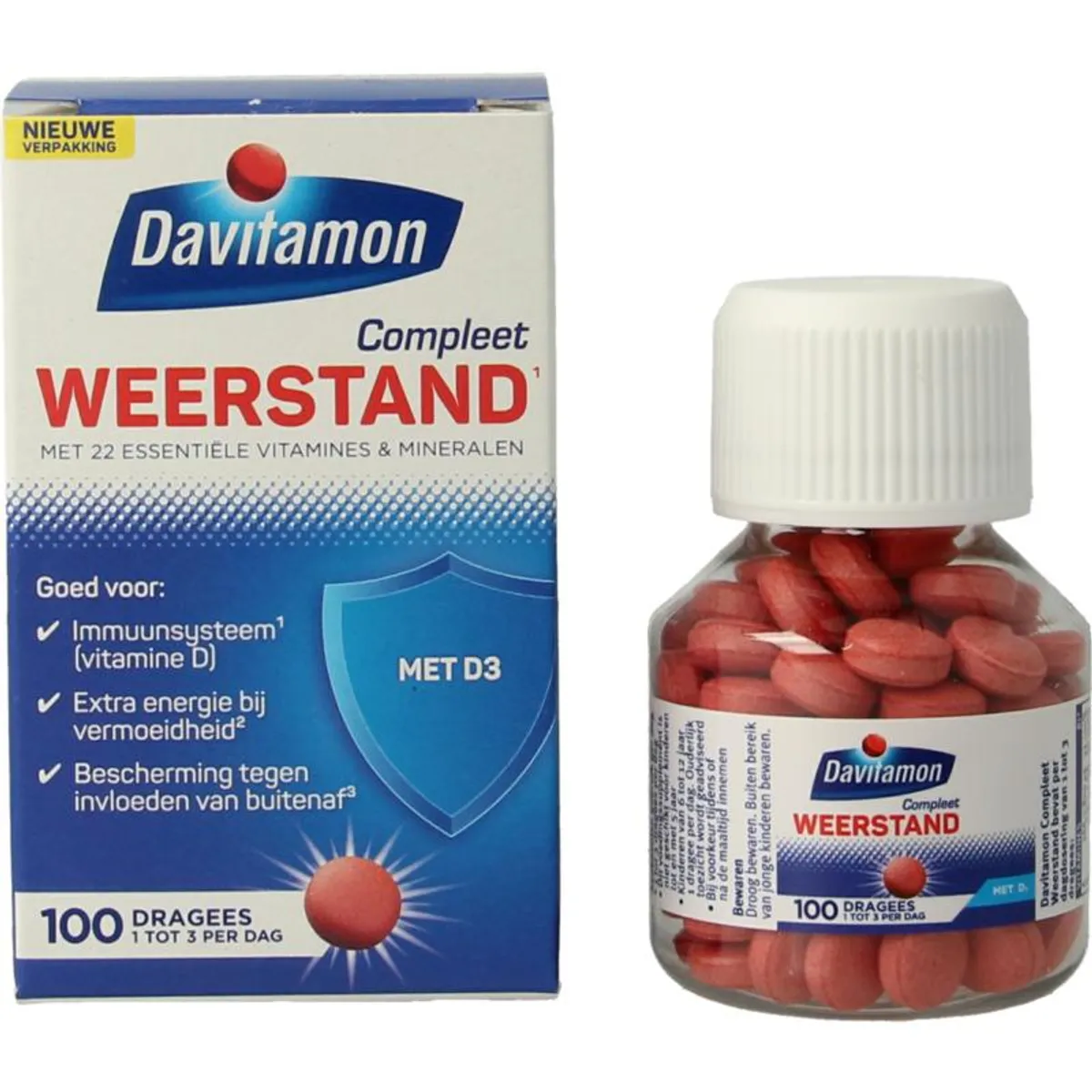 Davitamon Multivitaminen 100 Tabletten