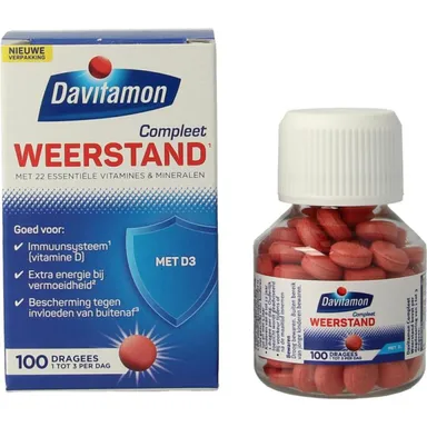Davitamon Multivitaminen 100 Tabletten