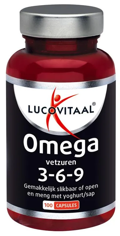 Lucovitaal Omega Vetzuren 3-6-9 100 Capsules
