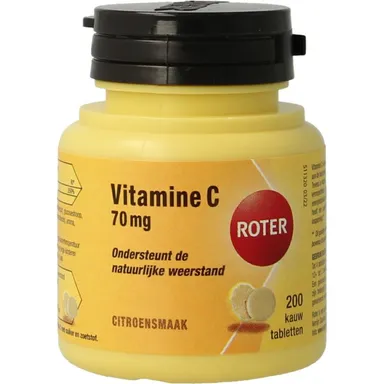 Roter Vitamine C 70 Mg 200 Kauwtabletten
