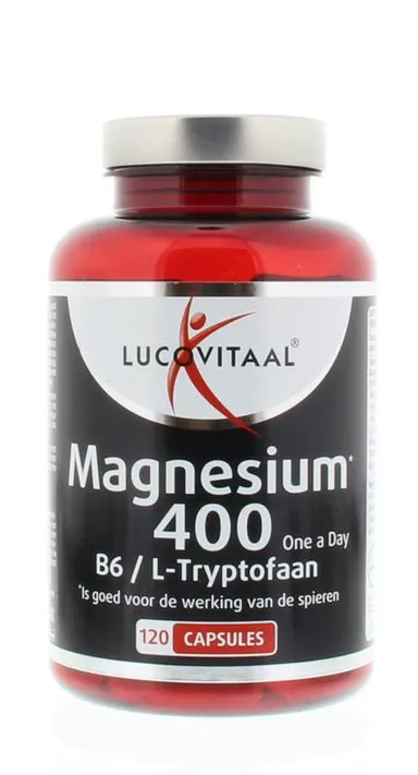 Lucovitaal Magnesium 400 & L-Tryptofaan 120 Capsules