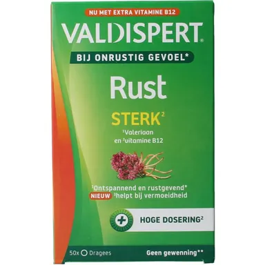 Valdispert Rust Sterk 50 Dragees