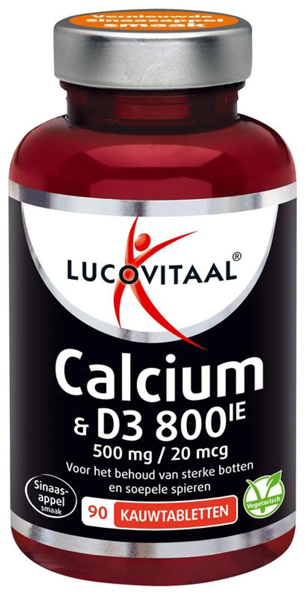 Lucovitaal Calcium 500 mg + Vitamine D3 90 Tabletten