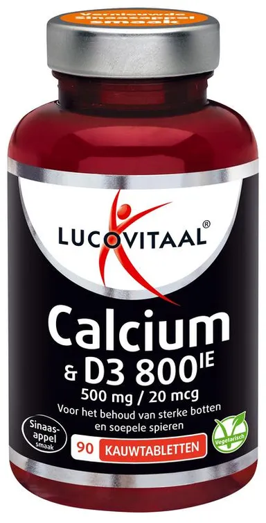 Lucovitaal Calcium 500 mg + Vitamine D3 90 Tabletten