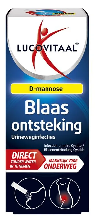 Lucovitaal Urineweginfectie D-Mannose 6 Stuks