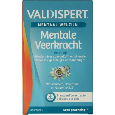 Valdispert Mentale Weerstand 30 Tabletten
