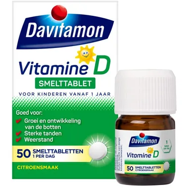 Vitamine D3 Kinderen 50 Tabletten