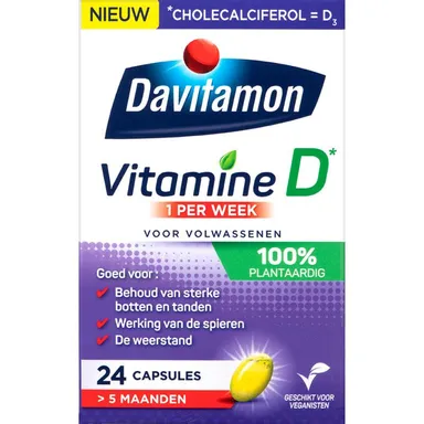 Davitamon Vitamine D3 2800 IE 24 Capsules