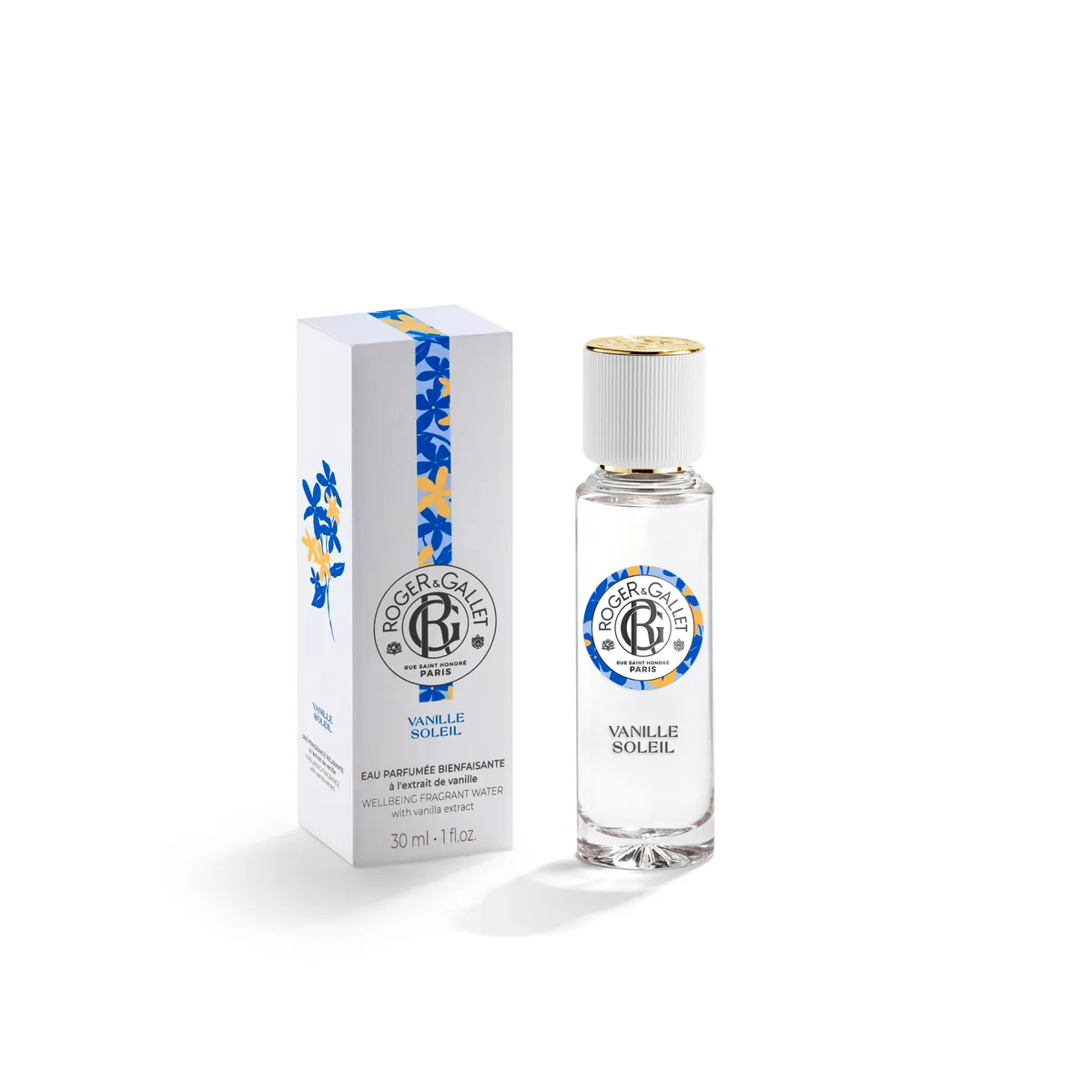 Roger&Gallet Vanille Soleil Eau Parfumée Bienfaits 30ml