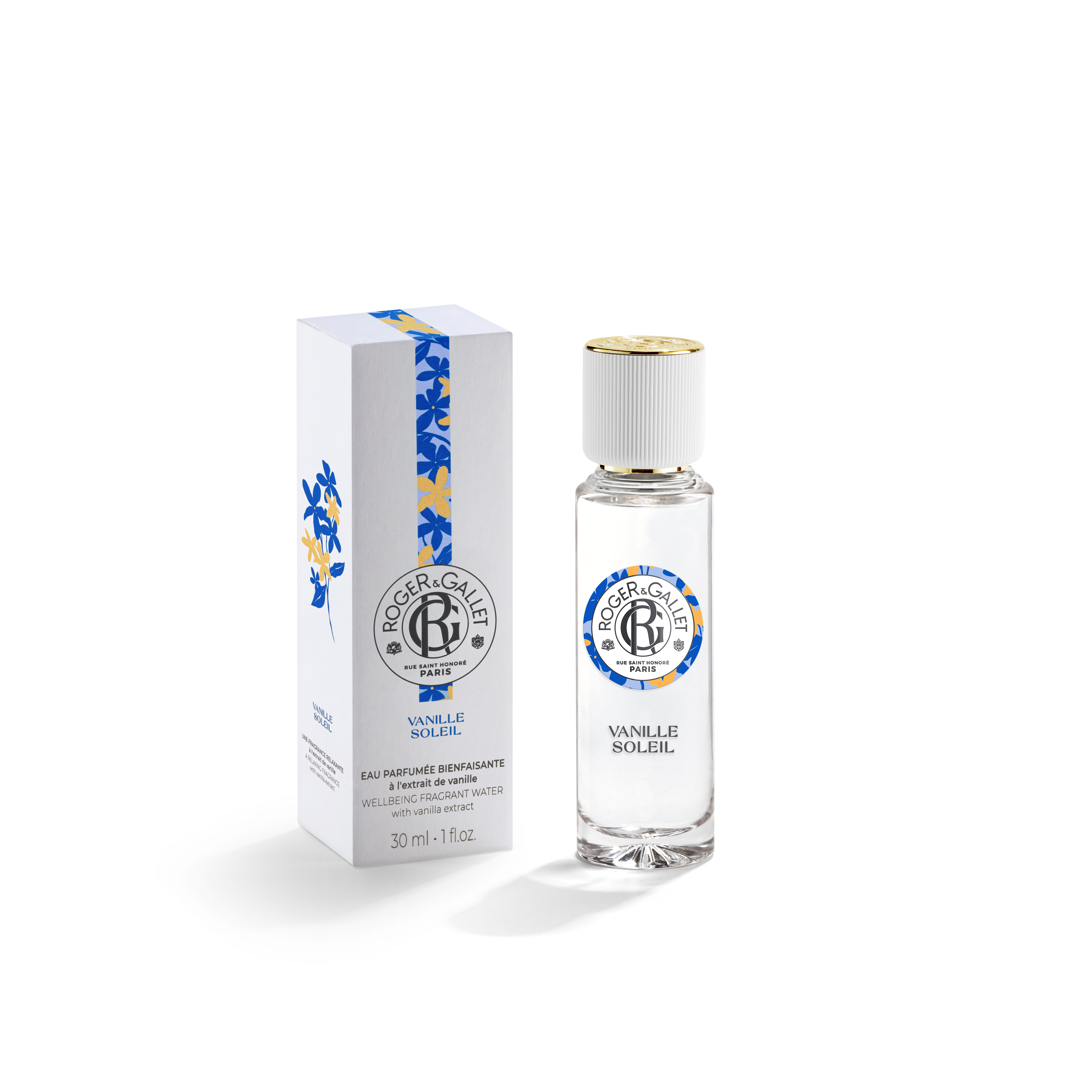 Roger&Gallet Vanille Soleil Weldadig Geparfumeerd Water 30 ml - Roger&Gallet