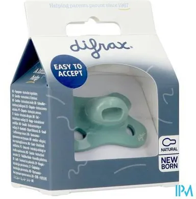 Diffrax Sucette Natural Newborn Sage