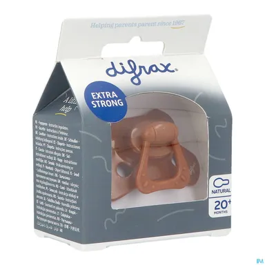Difrax Sucette Natural +20m Cinnamon