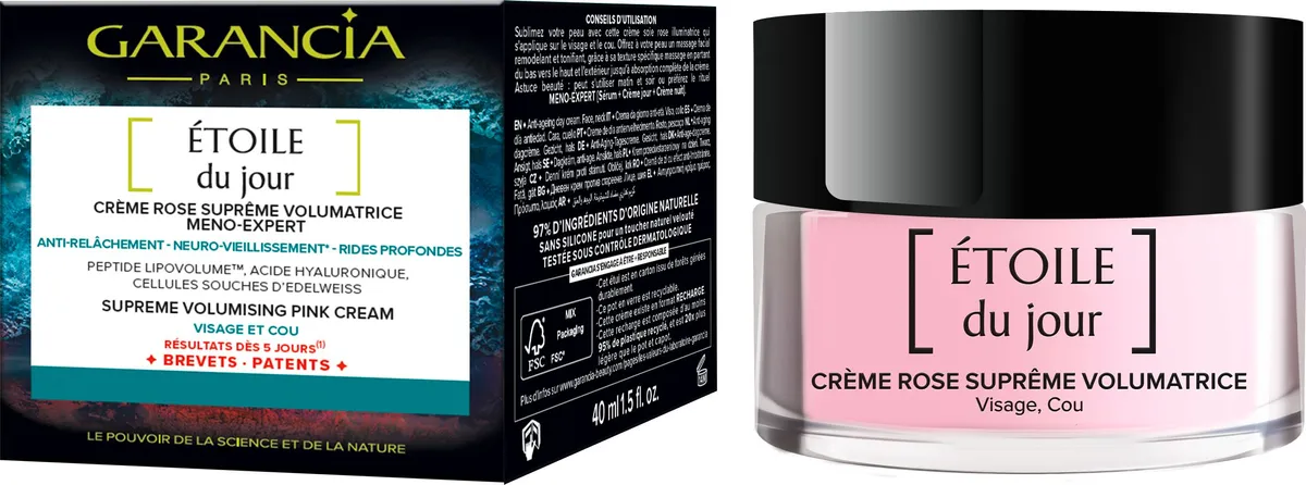 Garancia Etoile Du Jour Crème Rose Suprême Volumatrice 40ml