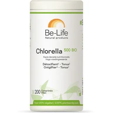 Be Life Chlorella 500 Bio 200 Tablettes
