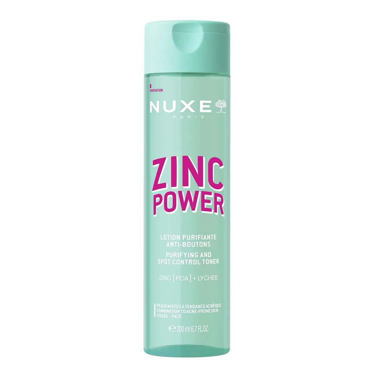 Nuxe Zinc Power Reinigingslotion tegen Puistjes 200 ml