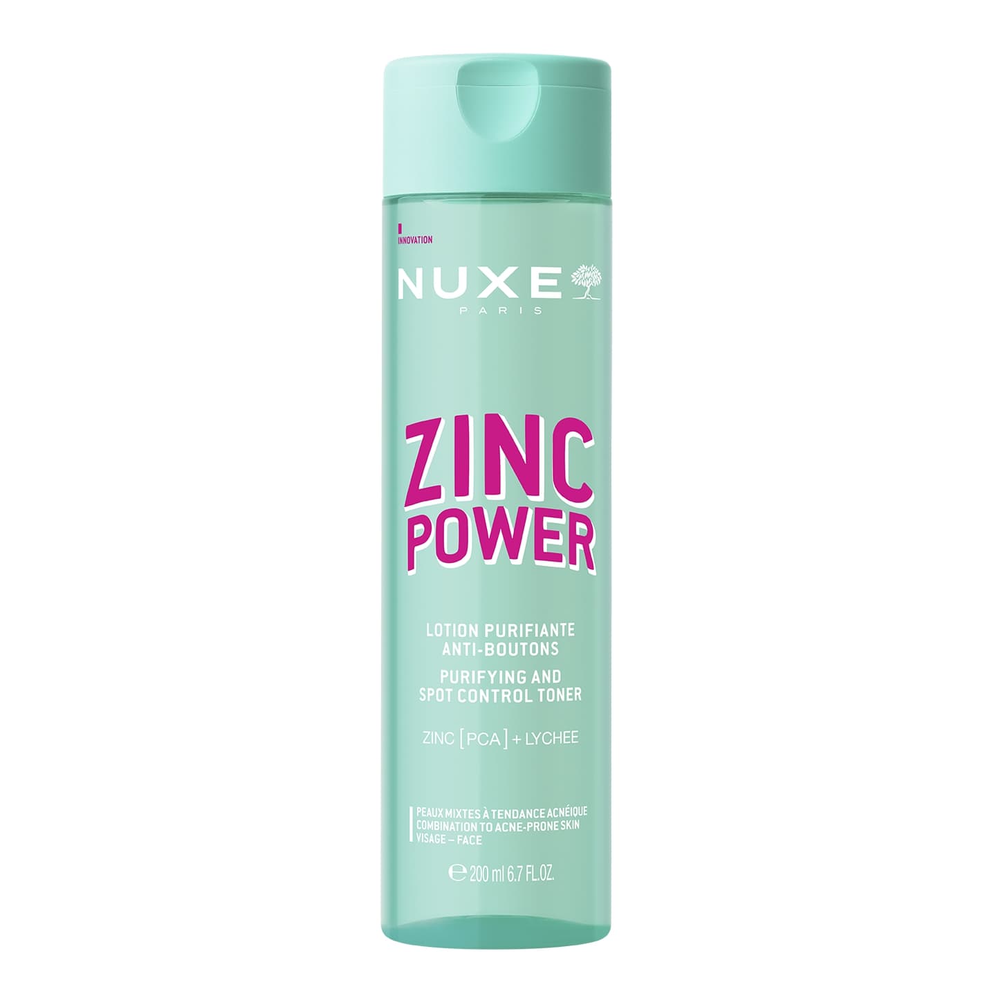 Nuxe Zinc Power Reinigingslotion tegen Puistjes 200 ml - Nuxe