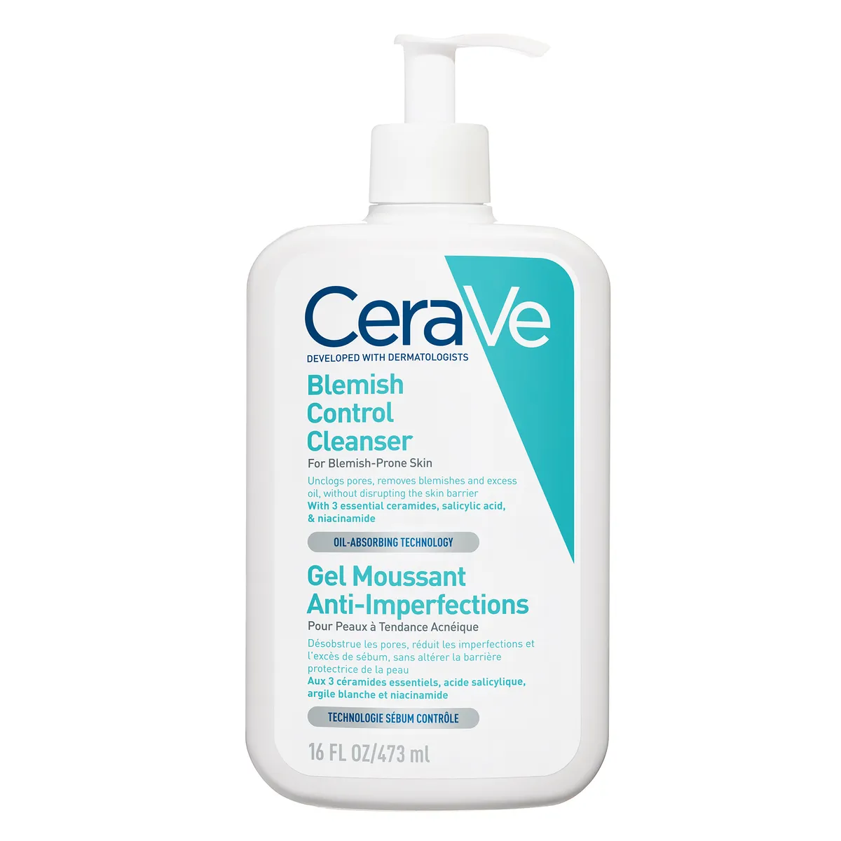 Cerave Gel Nettoyant Anti-Imperfections 473 ml