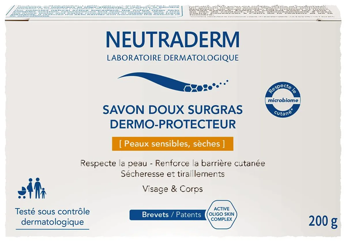 Neutraderm Stuk Zeep Mild 200 g