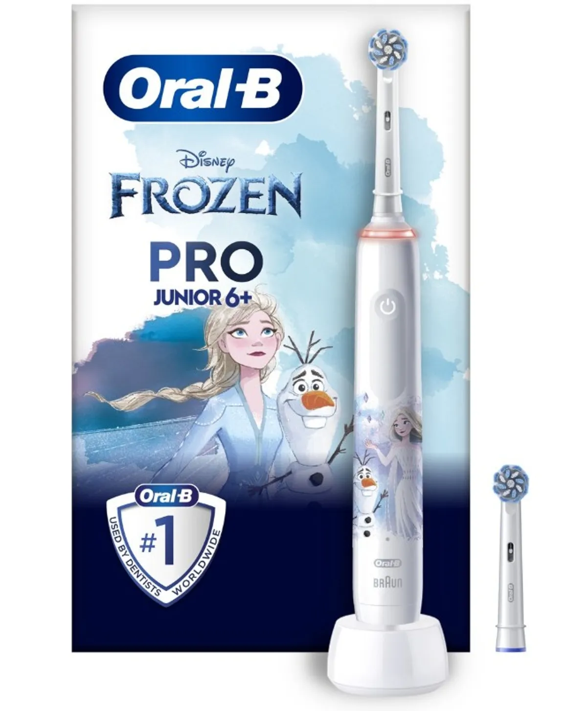 Oral-B PRO3 Junior Elektrische Tandenborstel Frozen + 1 Reserveopzetborstel