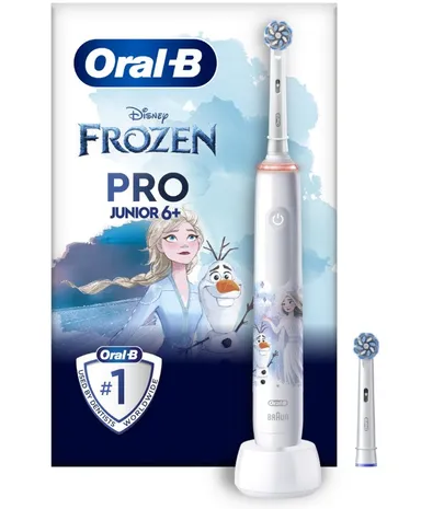 Oral-B PRO3 Junior Elektrische Tandenborstel Frozen + 1 Reserveopzetborstel