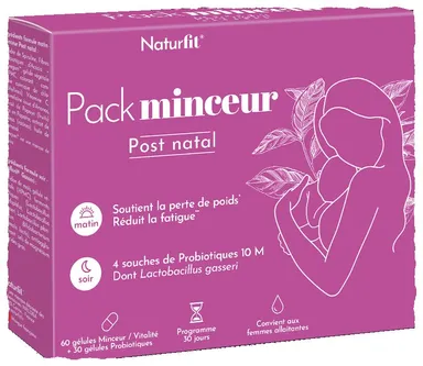 NaturFit Pack Minceur Post Natal 90 Gélules