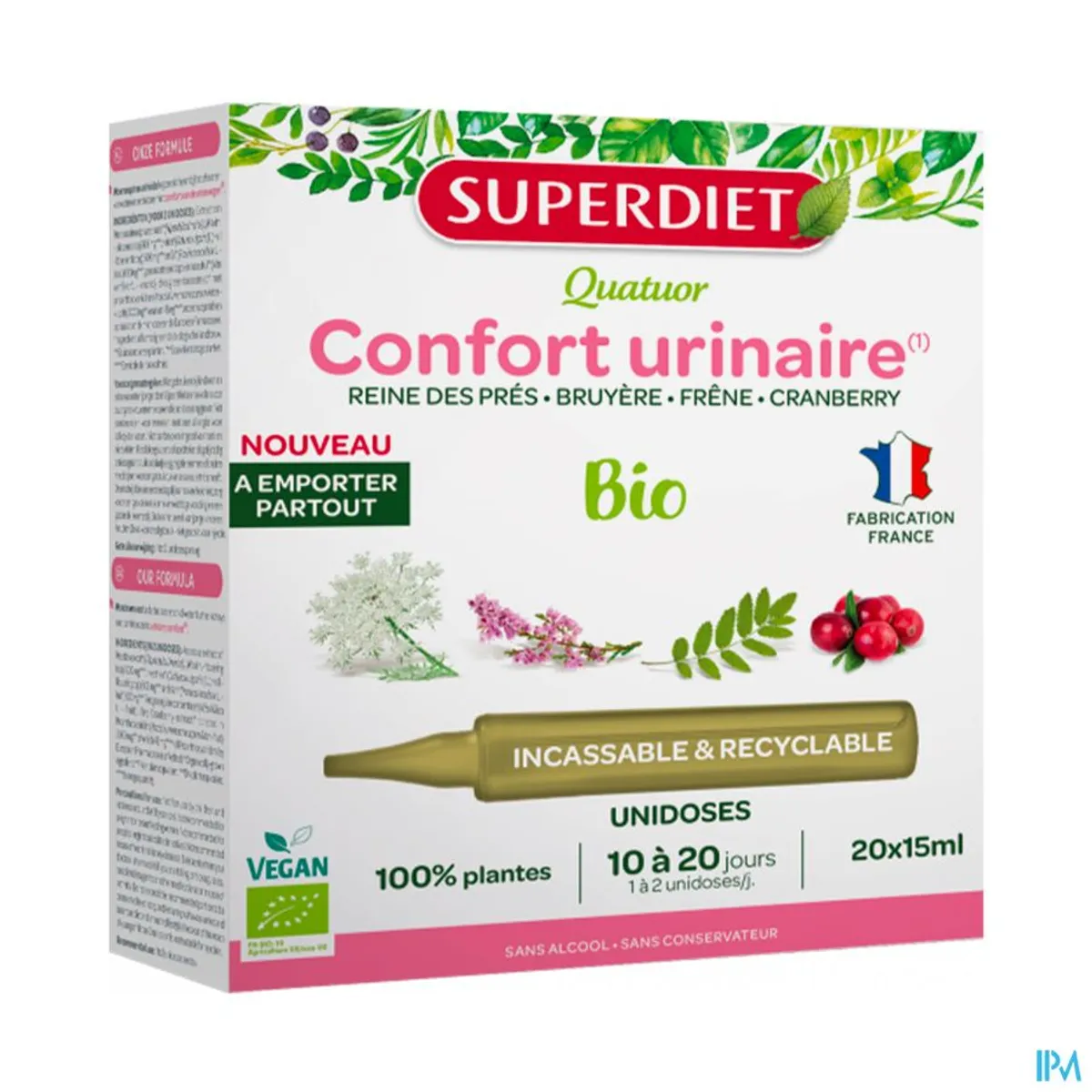 SuperDiet Urinair Comfort 20x15 ml