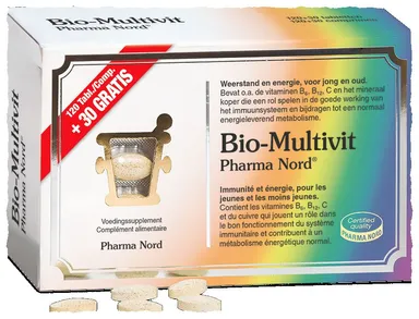 Bio-Multivitamin 120 + 30 Comprimés