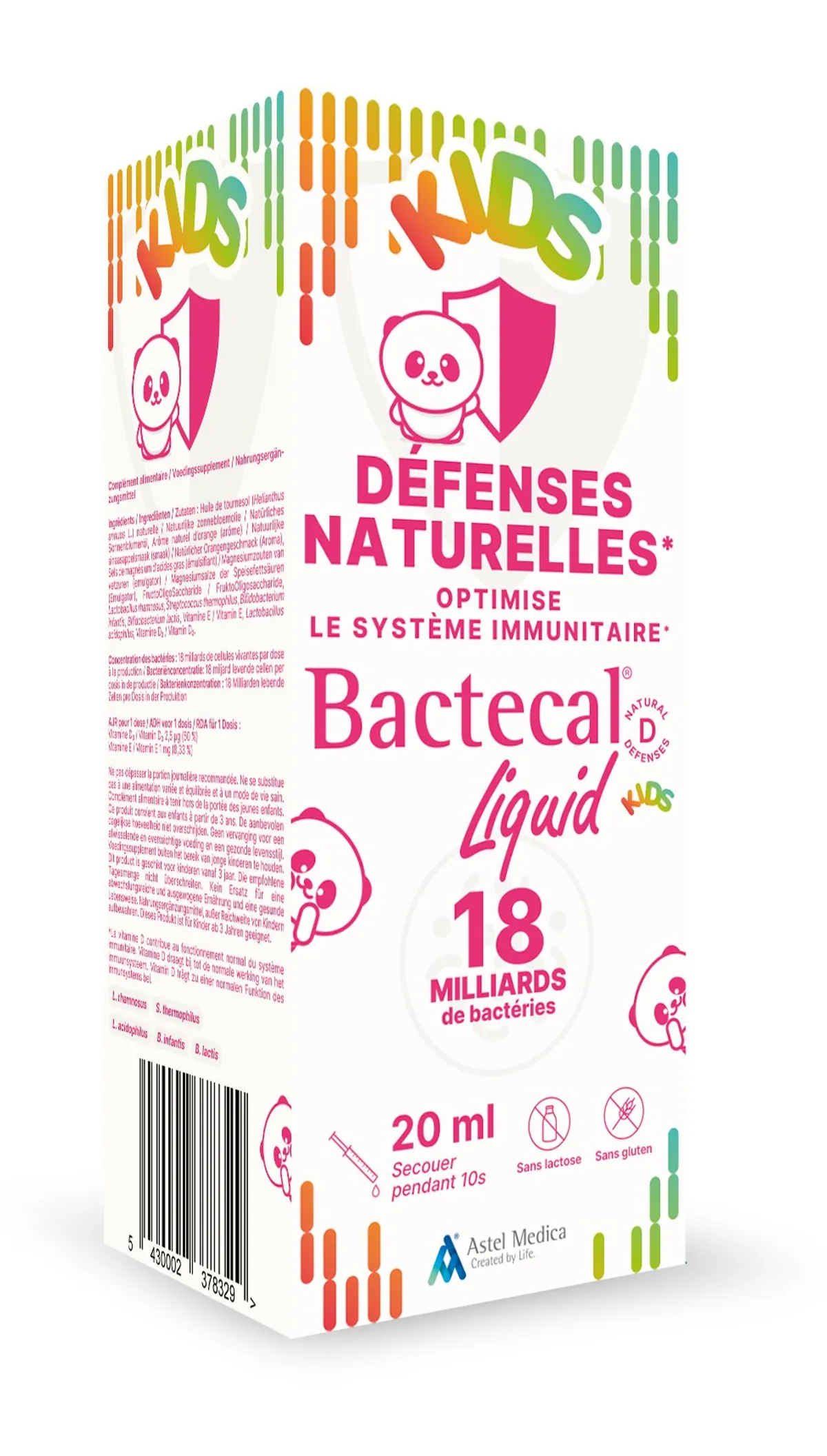 Bactecal D Liquid Système Immunitaire 20ml
