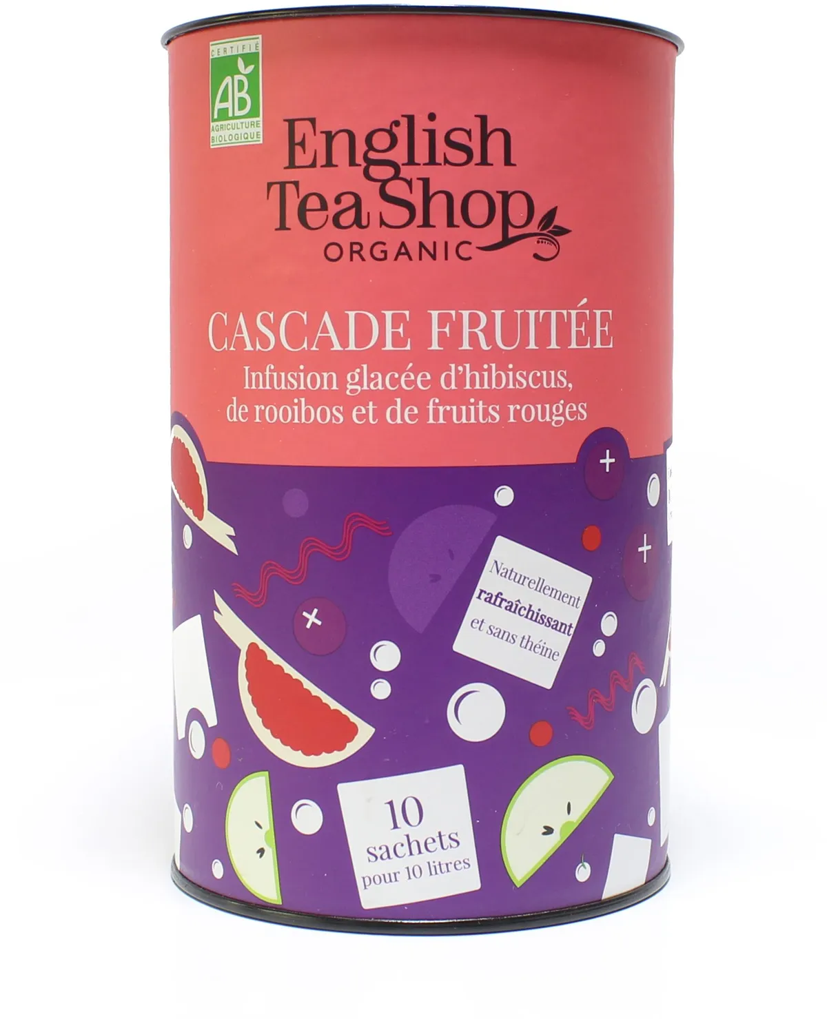 English Tea Shop Infusion Glacée Cascade Fruitée 80g