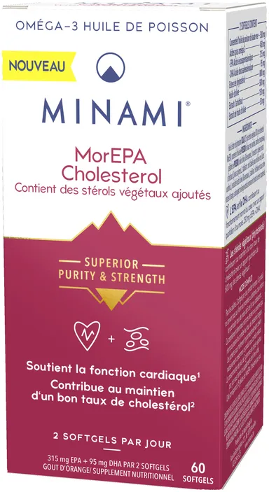 Minami MorEPA Cholesterol 60 Capsules