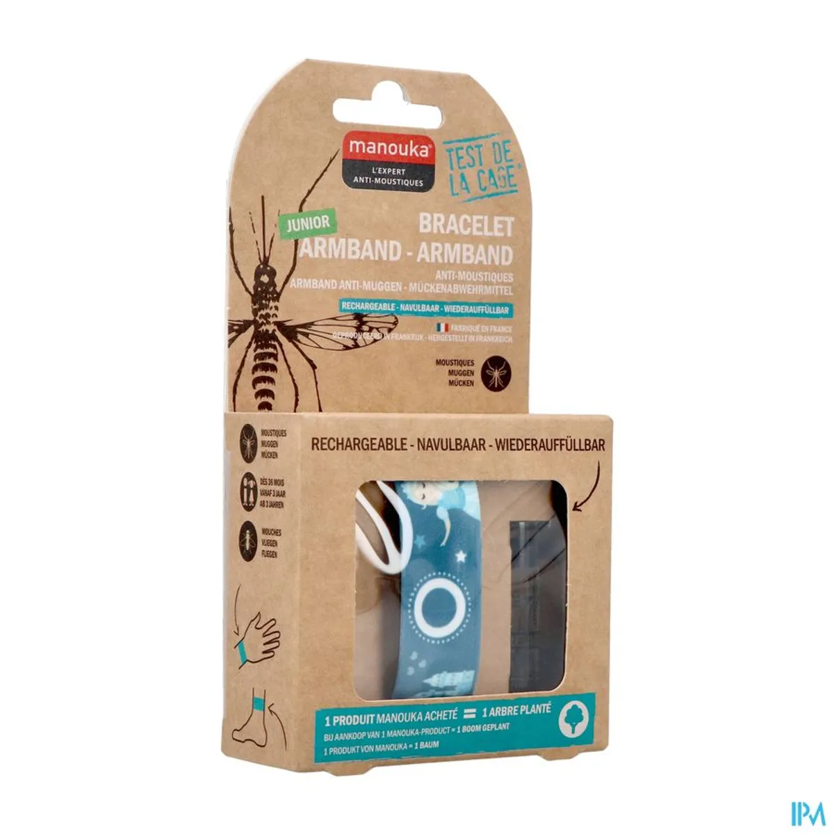 Manouka Bracelet Anti-Moustiques Kids Princesse