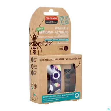 Manouka Muggenwerende Armband Kinderen Eenhoorn