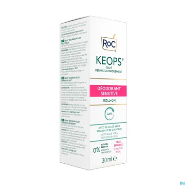 RoC Keops Deodorant Sensitive Skin Roll-On 30 ml