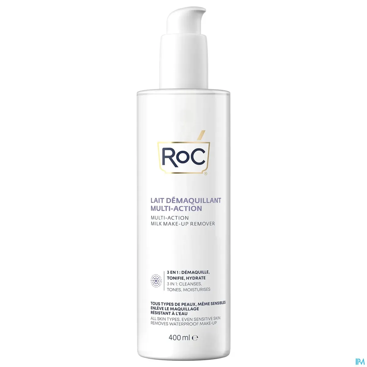 Roc Lait Démaquillant Multi-Action 400ml
