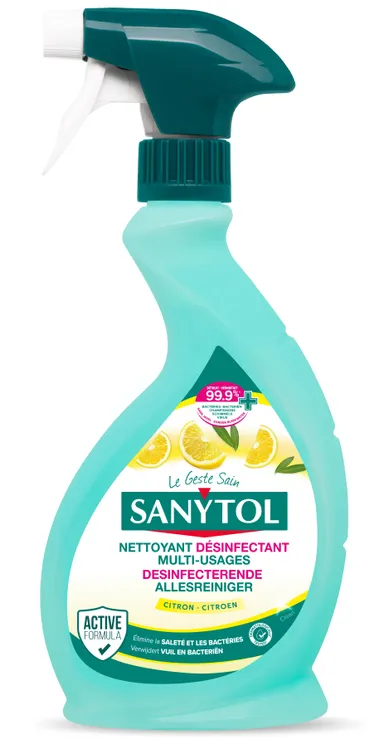 Sanytol Désinfectant Spray Citron 500ml