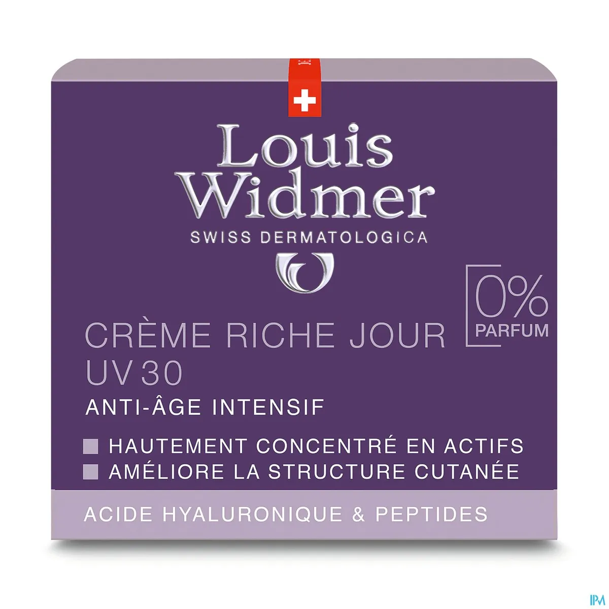 Louis Widmer Crème Riche Jour Sans Parfum UV30 50ml