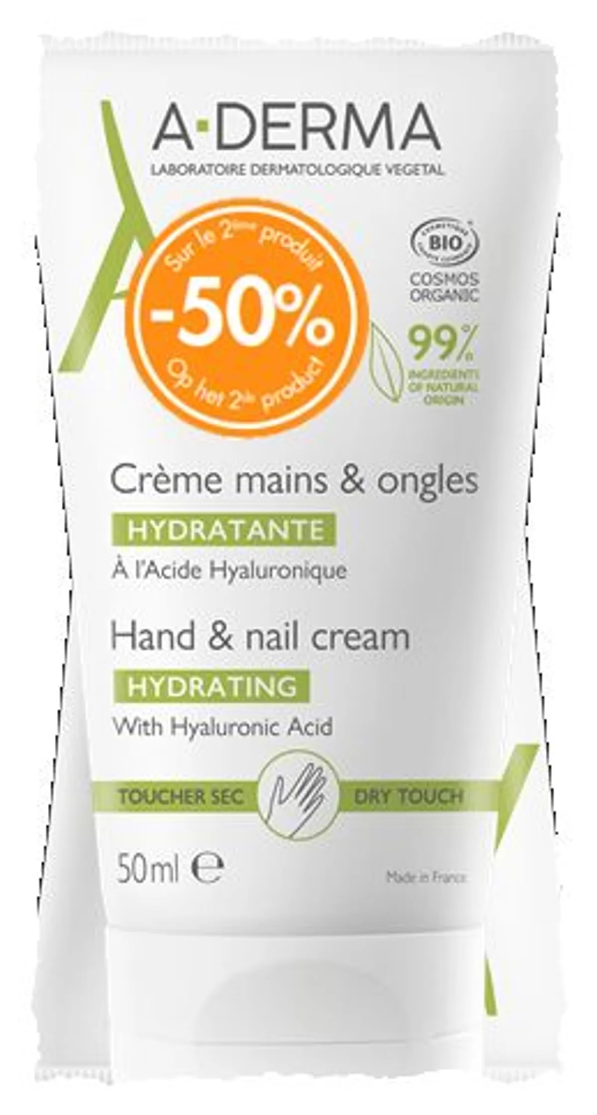 A-Derma Handcrème Duo 2x50 ml