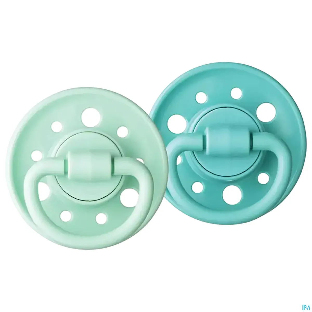 Dodie Ronde Fopspenen Natuurlijk Rubber +6M Jongen