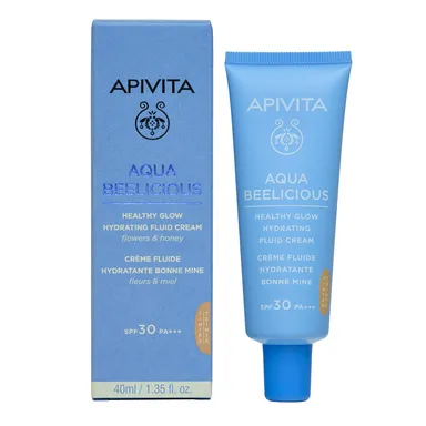 Apivita Aqua Beelicious Hydraterende Vloeibare Crème SPF 30 40 ml