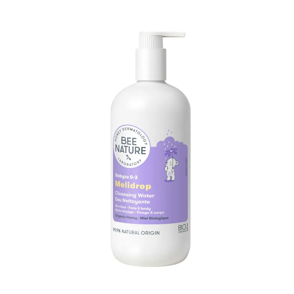 Bee Nature Babyzz Reinigingswater Melidrop 500 ml